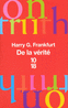 DE LA V�RIT�