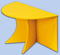Table demi-cercle