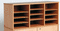 Surmeuble � cases - h�tre