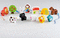 Figurines � lacer - Ferme � lacer