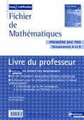 1re Bac Pro 3 ans Groupements A et B