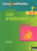 Pochette de l'�l�ve - 1re professionnelle Bac Pro 3 ans - Groupement C