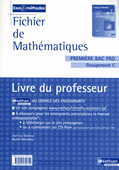 1re professionnelle Bac Pro 3 ans - Groupement C