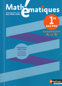 Pochette de l'�l�ve - 1re Bac Pro 3 ans Groupements A et B
