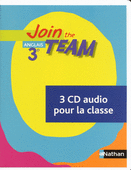 3 CD audio pour la classe
