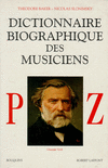DICTIONNAIRE BIOGRAPHIQUE DES MUSICIENS - T.3