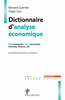 Dictionnaire d'analyse �conomique