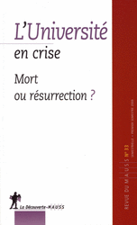 L'Universit&eacute; en crise