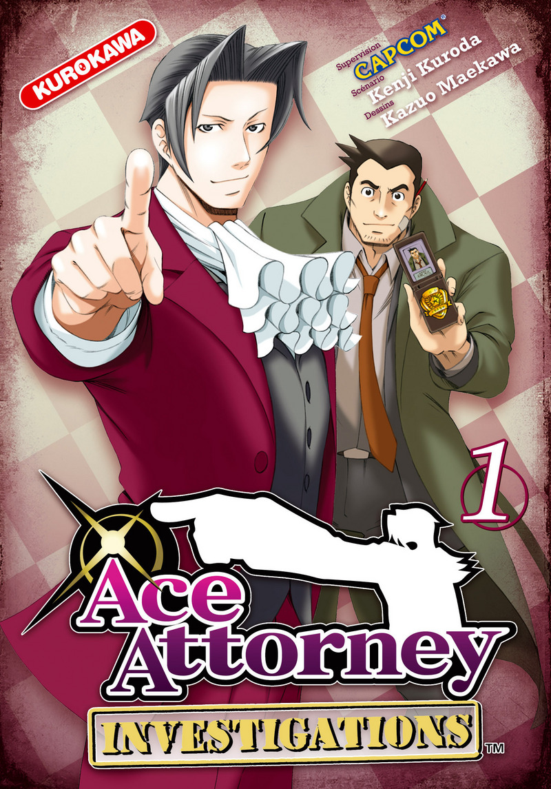 Ace Attorney Investigations dans manga 9782351426555