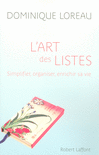L'ART DES LISTES
