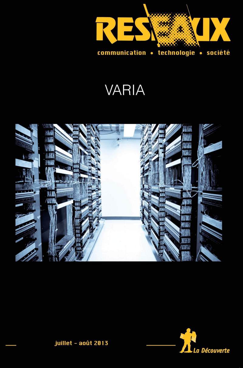 Varia REVUE RÉSEAUX Éditions La Découverte