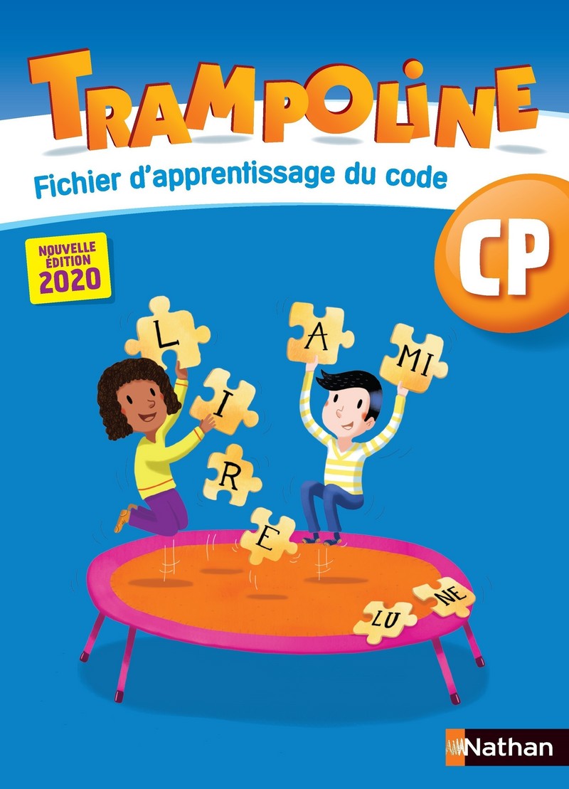 Trampoline Fichier D Apprentissage Du Code Cp Fichier De L Eleve Editions Nathan