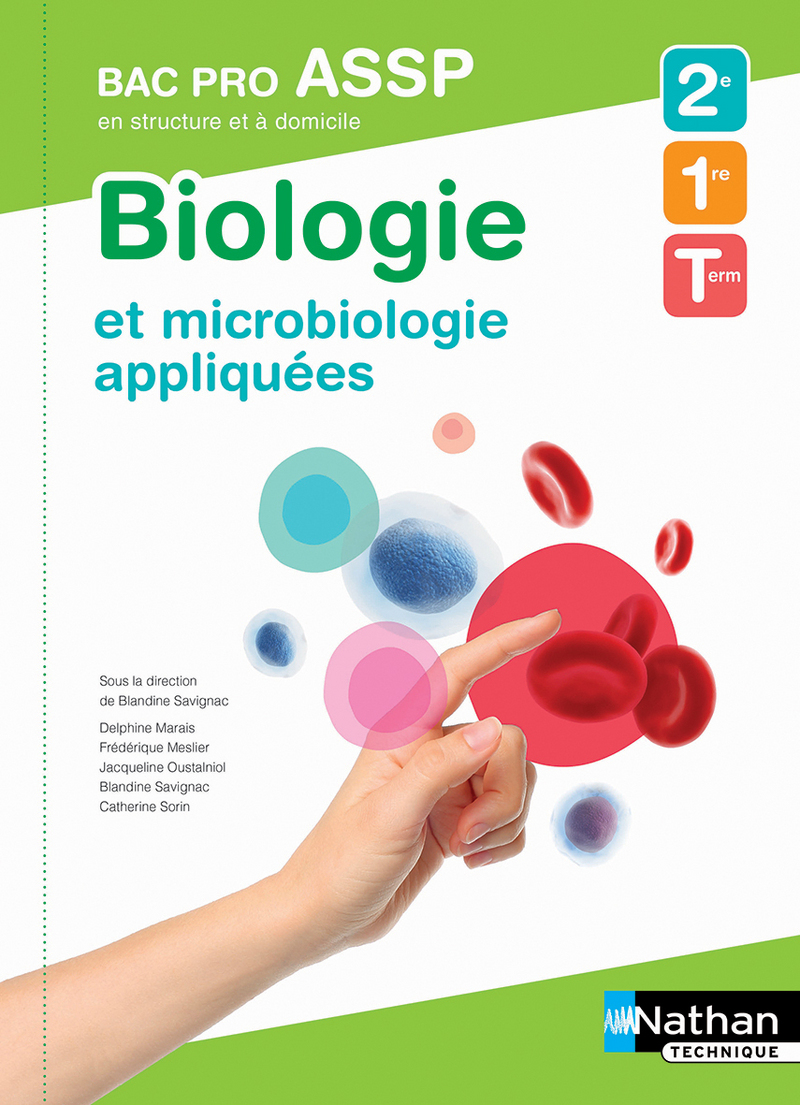 Biologie Page De Garde Biologie et microbiologie appliquées 2e/1re/Tle Bac Pro ASSP | Biblio