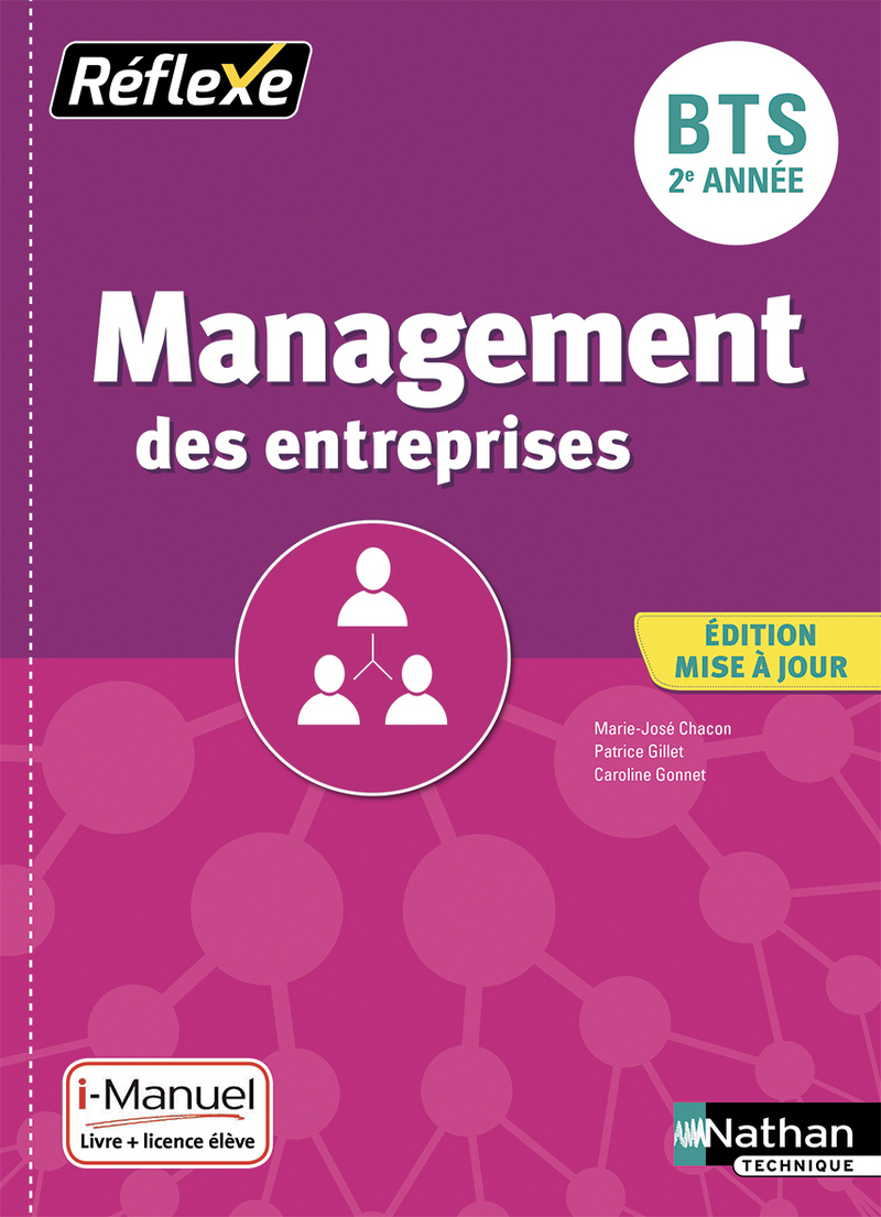 Management Des Entreprises Bts 2eme Annee I Manuel Bi Media Livre Licence Eleve En Ligne 9782091653303 Editions Nathan