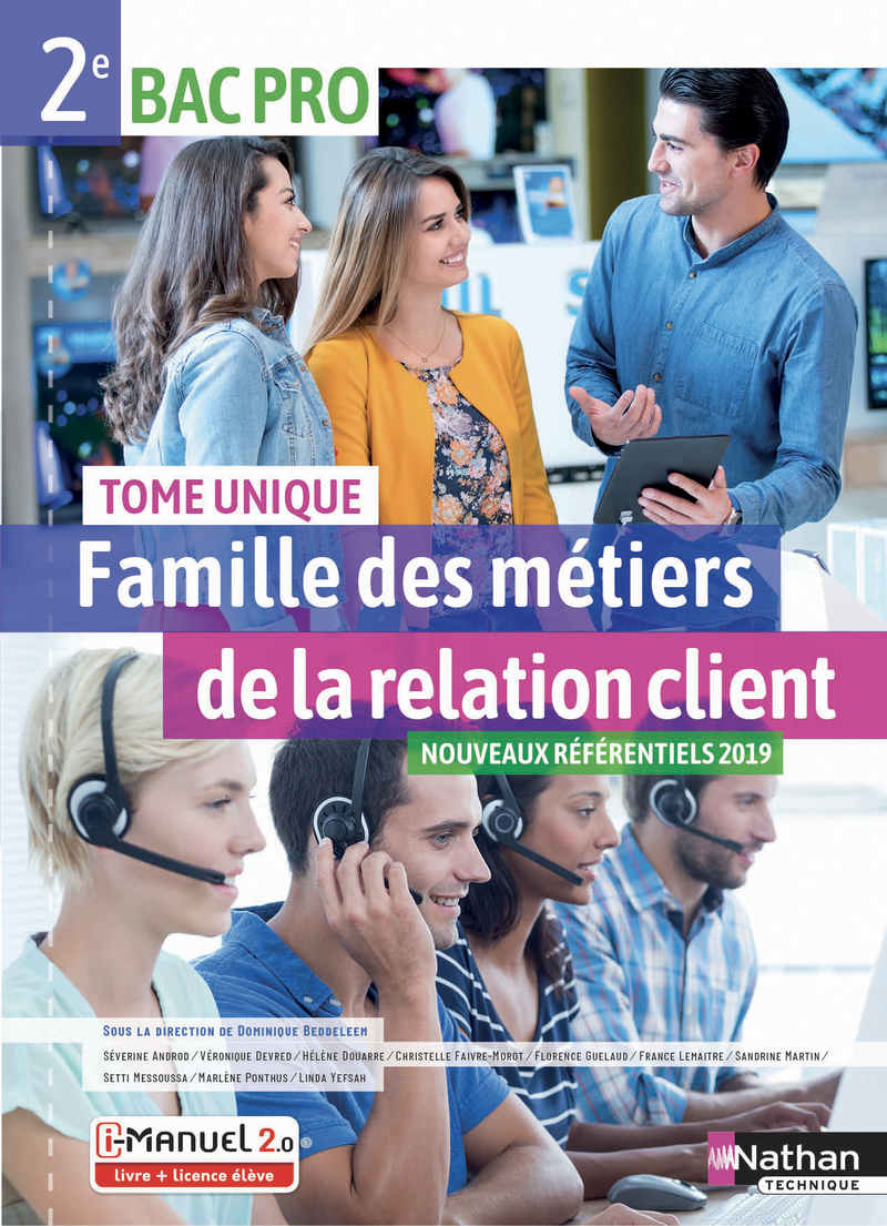 Les Métiers De La Relation Client | Biblio Manuels