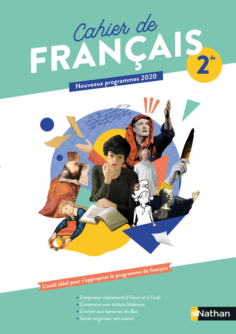 Image Pour Cahier De Francais Cahier de Français 2de - Cahier de l'élève - 9782091720982 | Éditions Nathan