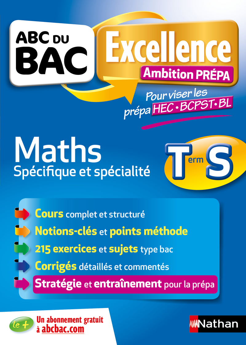 Abc Excellence Ambition Prépa Maths Terminale S Prépa - 