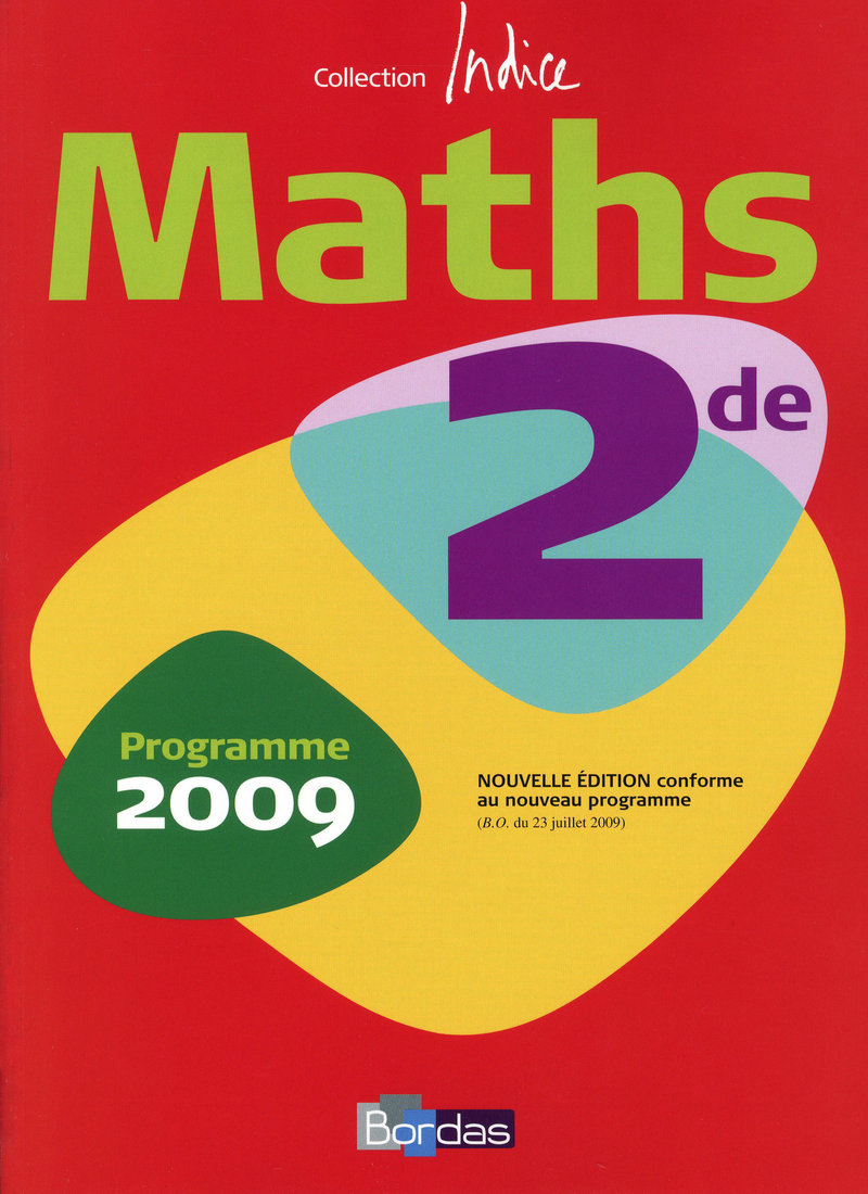 Manuel De Maths Seconde En Ligne