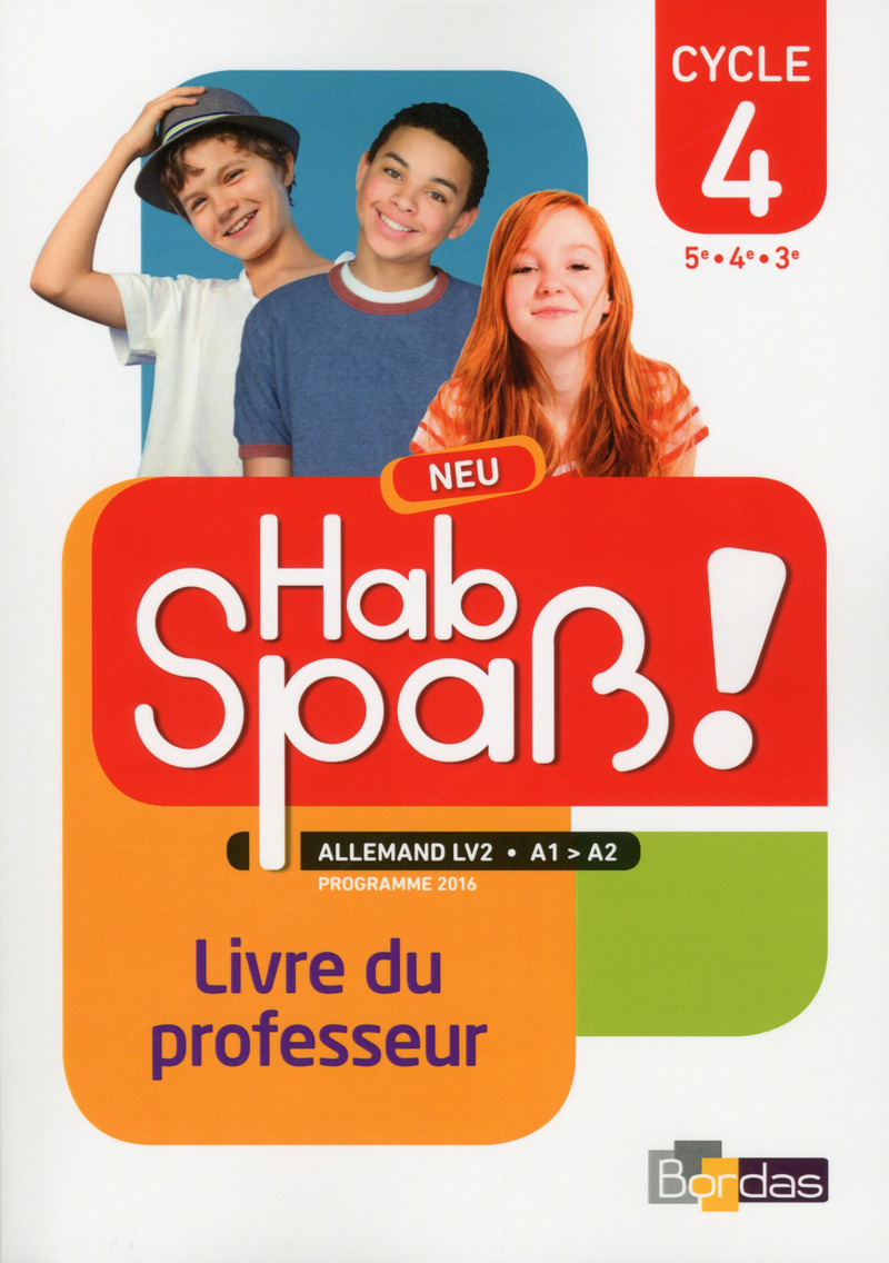 Hab Spass Neu 1ere Année Cahier D'activités