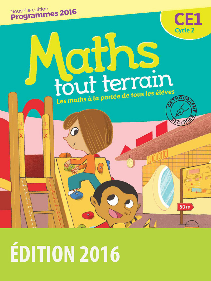 Maths Tout Terrain Ce1 Fichier De Lélève Editions Bordas - 