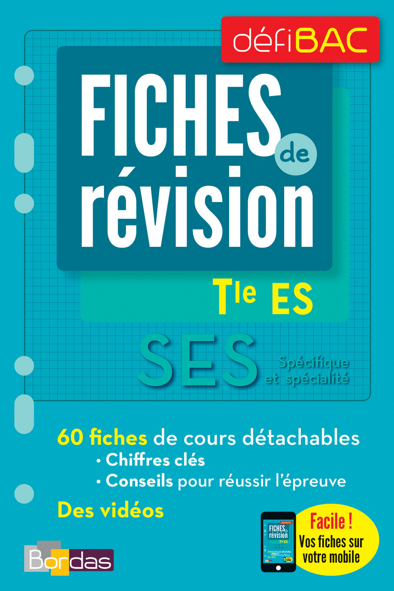 D fiBac Fiches  de  r vision SES  Terminale ES OFFERT 