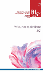Valeur et capitalisme (2/2) -  Revue Française de Socio-Économie