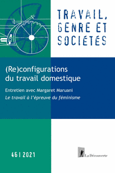 (Re)configurations du travail domestique -  Revue Travail, genre et sociétés