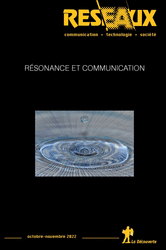 Résonance et communication -  Revue Réseaux