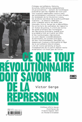 Ce que tout révolutionnaire doit savoir de la répression - Victor Serge