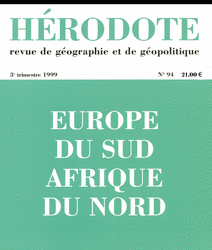 Europe du Sud, Afrique du Nord -  Revue Hérodote