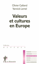 Valeurs et cultures en Europe - Olivier Galland, Yannick Lemel