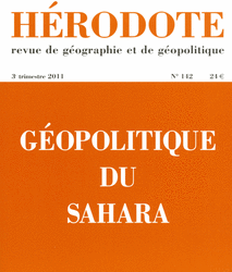 Géopolitique du Sahara -  Revue Hérodote