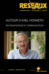 Autour d'Axel Honneth 