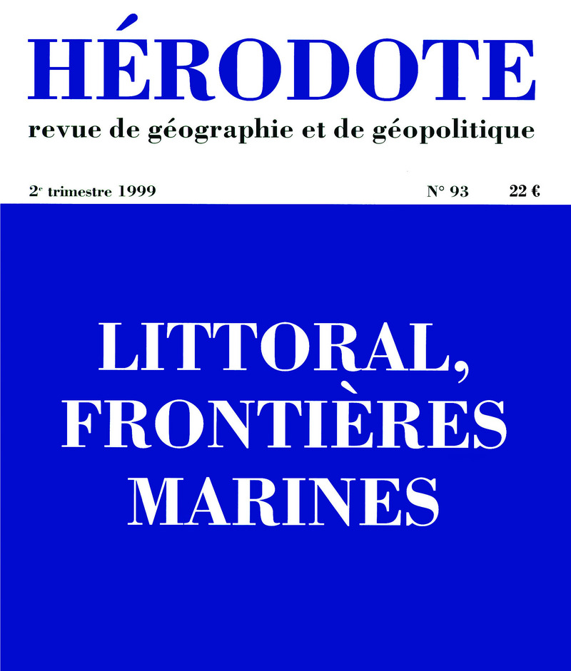 Littoral, frontières marines -  Revue Hérodote