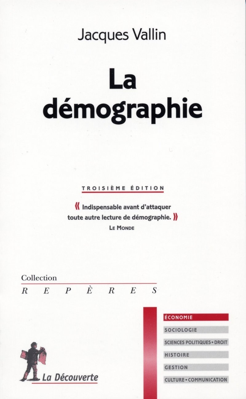 La démographie - Jacques Vallin