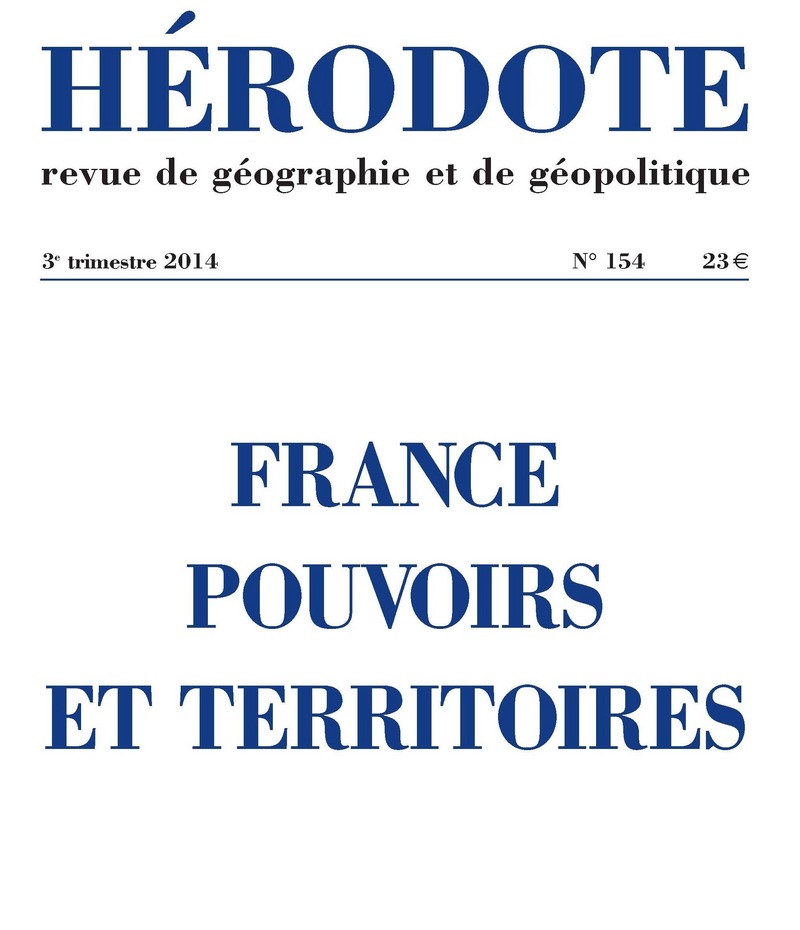 France, pouvoirs et territoires -  Revue Hérodote