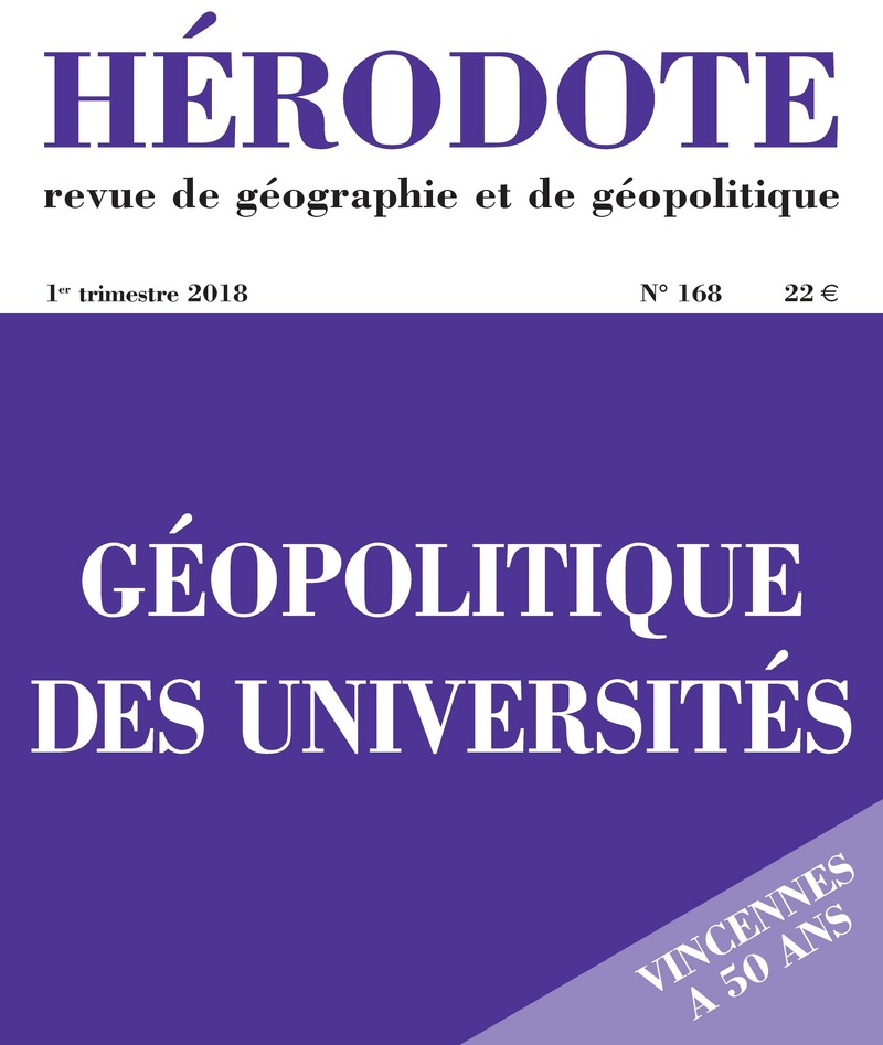 Géopolitique des universités -  Revue Hérodote