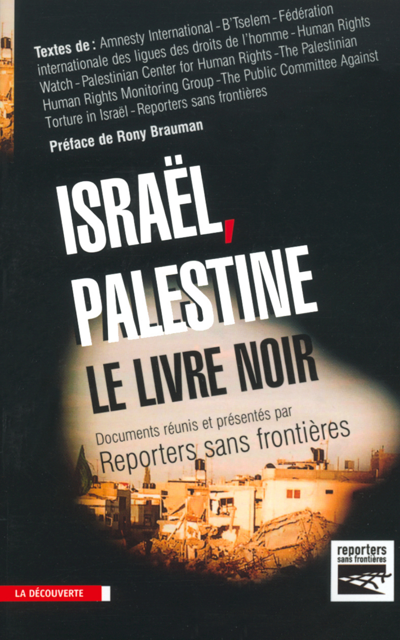 Israël-Palestine, le livre noir