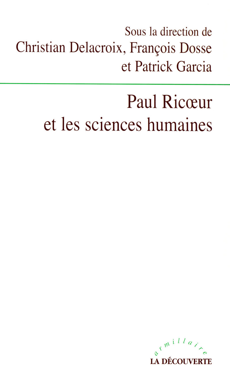 Paul Ricur et les sciences humaines