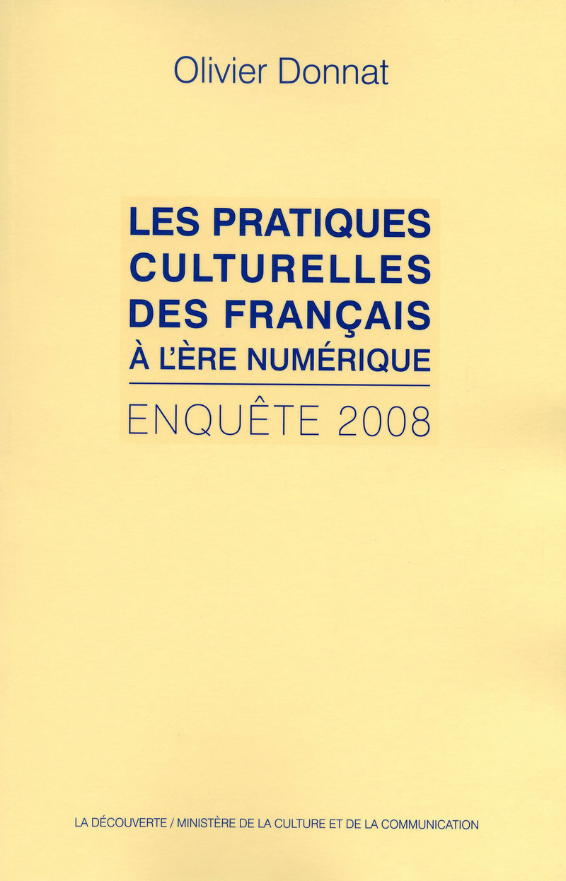 Les pratiques culturelles des Français à l'ère numérique